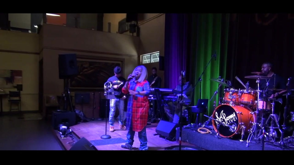 Mia Darj'de BTS Rehearsal at St. James Live, Atlanta, GA